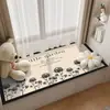 Esterilla para Mirador, Universal para Todas las Estaciones, Lujo Ligero, Gama Alta, Resistente a Manchas, Fácil Cuidado, Esterilla Antideslizante, Alfombra de Terciopelo de Cristal Fresca y Recortable