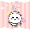 Lindo llavero chiikawa Jiyika wow pequeño ocho acrílico de doble cara caricatura colgante decorativo para bolsa venta al por mayor
