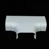 Caja de PVC de Dos Piezas Montaje Superficial Curva Vertical Conducto Protector de Cableado Eléctrico Tubo Decorativo Canal de Tubo en Ángulo Recto para Uso Doméstico Venta al por Mayor
