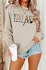 Estação Independente Feminina Amazon VOCÊ É St. Moletom Soltinho Crewneck Festival Paric