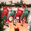 Decorações de Natal, Meias de Natal de desenho animado, Enfeites para pendurar, Pingentes para árvore de Natal, Arranjos de cena de Ano Novo, Sacolas de presente de doces