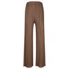 Pantalones casuales versátiles de primavera y verano de Miyake para mujer, pantalones casuales elásticos simples, holgados y cómodos para mujer, pantalones plisados, pantalones rectos