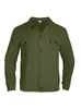 Chaqueta Transfronteriza Europea y Americana para Nuevos Viajeros Comercio Exterior Primavera y Otoño Casual Jacquard Cuadro Pequeño Tejido Suelto Camisa de Trabajo para Hombre