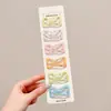 Pinza para el pelo de lunares y estrellas estilo coreano para niñas, Pinza para el pelo infantil, Pinza para el pelo de bebé con aspecto de alta gama, No daña el cabello, Pinza para flequillo, Accesorio para el cabello