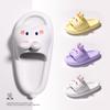 Pantuflas de Verano para Mujer con Dibujo de Conejo para Uso en Interiores, Hogar, Baño, Sandalias Ligeras para Mujer con Suela Gruesa Antideslizante para Exteriores