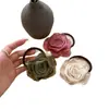 Cuerda para el pelo de flor de tela Cuerda para coleta alta Accesorios para el pelo de moda Súper Hada Dulce Accesorios para el pelo trenzados para mujeres en la parte posterior de la cabeza