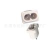 Receptáculo de alimentación de CA blanco AC-010 receptáculo de CA en forma de 8 pin de núcleo sólido receptáculo de cola en forma de 8 receptáculo de alimentación en forma de 8
