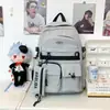Mochila 26 Nuevo Estilo Moda Callejera Gran Capacidad Estudiante Escolar Simple Ropa de Trabajo Informal Casual para Viajes