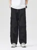Ropa para Hombre Maple House / Nueva Colección Primavera/Verano 2026 Estilo Americano Holgado Ligeramente Ancho Pierna Recta Delgado Lavado Pantalones de Trabajo