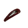 Pinza para el pelo de estilo coreano retro de otoño e invierno, de lana, hueca, forma de gota de agua, pinza lateral elegante y a la moda para niñas, pinza para flequillo, horquilla