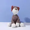 Juguetes de Perro de Peluche Multicolor, Juguetes Chirriantes y Duraderos para Masticar, para Alivio de la Ansiedad y Dentición, 5 Estilos Disponibles