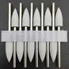 10 Piezas mango de 2.35mm cabeza de lijado de uñas de silicona cabeza de lijado de goma para pulir jade herramientas de pulido para productos de hueso