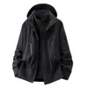 Chaqueta de Montañismo a Prueba de Viento e Impermeable para Pareja con Relleno Desmontable (Forro polar) Forro, Tres en Uno 0.05kg Juego de Piezas