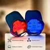 Capacete para Cuidados com os Cabelos com Luz Vermelha, Touca Infravermelha para Cuidados com o Couro Cabeludo, Dispositivo Caseiro para Alívio do Couro Cabeludo, Capacete com Cabeça Laser para Manutenção Diária do Couro Cabeludo