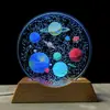 Luz Noturna Céu Estrelado dos Sonhos Luz de Quarto Atmosfera Presente de Aniversário para Crianças Meninas 2025 Meninos Luz Noturna 3D