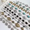Nova Corrente de Cintura de Metal Retrô Europeia e Americana Corrente de Cintura Feminina Acessórios de Moda Corrente de Borboleta Cinto Versátil Joias