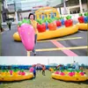 Zanahoria Inflable para Tirar, Sobresaliente Ocho Inmortales Cruzando el Mar, Olla Caliente Inflable, Accesorios Divertidos para Reuniones Deportivas
