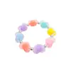 Pulseiras de coração cor dopamina para mulheres, design de nicho versátil, pulseiras doces e da moda, joias populares para atacado online