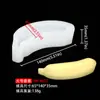 Molde de Silicona de Frutas Simuladas (Manzana, Plátano, Fresa, Mora), Decoración para Hornear Postres de Frutas 3D, Molde Squishy