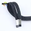 Correa Plana Gruesa de Moda de Gama Alta 1.0 cm Cabeza de Aleación Cordón para Pantalones, Chaquetas Deportivas, Ropa Infantil DIY, Cordón para Sudadera