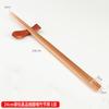 Chopsticks de ponta fina estilo japonês bambu natural para sushi churrasco restaurante de macarrão especiais com gravação uso comercial