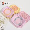 Joias e Adornos em Estilo Antigo, Caixa de Presente para Pulseira Estilo Chinês com Tampa e Base Octogonais em Brocado, Caixa Antiga para Armazenamento e Embalagem