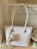 Bolso casual de axila estilo coreano para mujer, nuevo bolso tipo cubo de moda verano 2026, bolso de hombro tote simple de gran capacidad