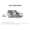Versión que Aumenta la Altura 4.5cm~2026 Tela Elástica Zapatos de Ballet de Punta Dividida para Mujer Zapatos Planos Huecos con Aumento Interno de Altura