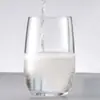 Juego Doméstico de Vidrio Taza para Huevo Taza de Té Flor Taza para Mousse Taza para Leche Transparente Sin Plomo Resistente al Calor Taza para Jugo