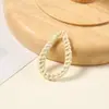 Acessórios de Joias DIY Tecidos em Rattan Puro Feitos à Mão no Vietnã Estilo Festivo Geométrico Exagerado Redondo Material para Brincos Tecidos em Bambu Rattan
