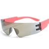 2023 nuevo estilo punk Saibo de una pieza gafas deportivas moda gafas de sol de montura grande gafas para montar deportes al aire libre