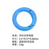 Anillo de Resorte de Aleación de Zinc Ecológico Estándar Europeo, Llavero Colgante de Moda, Accesorios, Varios Estilos, Selección Integral, Versátil