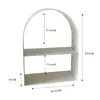 Suporte de mesa de sobremesas em estilo creme, decoração de mesa de casamento, suporte para bolo de aniversário, bandeja de ferro para sobremesas