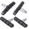 Cuero de freno de bicicleta cuero de freno de bicicleta de montaña delantero y trasero cuero de freno de 7 pulgadas bloque de freno clip silencioso cuero freno V de cuero