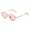Nuevas gafas de sol estilo coreano Ins 2024 para mujer, modernas gafas de sol estilo retro de Hong Kong con montura redonda pequeña, un parasol de lujo popular y accesible.
