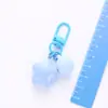 Pingente de estrela gordinha novo DIY cor macaron menina macio fofo ins estrela de cinco pontas chaveiro enfeites