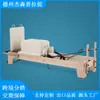 Conjunto de cinco peças de equipamento grande para Pilates: cama com núcleo de ácer branco, cama elevada, cadeira com degrau estável, escada, balde, adequada para uso doméstico em estúdios de yoga