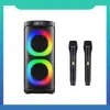 Altavoz Bluetooth Cuadrado Inalámbrico de Audio Bluetooth para Exteriores Súper Volumen Altavoces de 5 Pulgadas Graves Potentes Audio de Alta Potencia