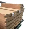 Panel Decorativo Integrado de Fibra de Madera de Bambú, Prueba de Humedad, Costura Plana/en V, 9 mm, 400/6008 mm, Instalación Rápida, Autocierre, para Paredes y Techos