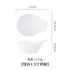 Plato de cerámica para condimentos estilo japonés vajilla de cocina sushi snack creativo plato pequeño con asa plato para salsa para hot pot venta al por mayor