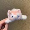 Pelúcia de Panda Fofa Presilha de Agarrar Grampo de Cabelo para Parte de Trás da Cabeça Feminino Presilha de Desenho Animado Presilha de Tubarão para Cabelo Acessórios de Cabelo Acessórios de Cabeça Outono e Inverno