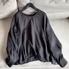 2026 Verano Nuevo Estilo Lino Delgado Suéter Manga Larga Estilo Protección Solar Camisa Pequeña Top Mujer Wholesale N5CT918