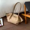 Bolsas femininas transfronteiriças novo modelo 2026, grande capacidade, bolsa de ombro versátil de alta qualidade, bolsa tote casual e estilosa
