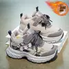 Zapatos Deportivos para Niñas 2026 Otoño/Invierno Estilo Nuevo Estilo Princesa Con Felpa Zapatos Casuales Niños Medianos y Grandes Modernos Zapatos de Papá Modernos