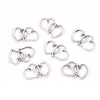 [Hehui] Popular Transfronterizo Retro Doble Corazón Colgante DIY Collar Pulsera Tobillera Pendientes Accesorios de Aleación