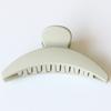 Estilo coreano ins Elegante Elegante Elegante Tubarão Cabelo Grab Creme Cor Fosco Brilhante Uma Palavra Grab Clip Internet Celebridade Queda-Resistente Grab Clip