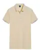2025 Nueva Camiseta de Manga Corta para Hombre Verano Nueva Transpirable y Amigable con la Piel Juvenil Camisa Polo de Negocios Estilo Caliente de Exportación