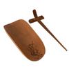 Set de Té de Bambú Natural de Tres Piezas Vintage Ciruela Orquídea Bambú Crisantemo Ceremonia del Té Té Sencillo Aguja de Té Cucharilla Accesorios Juego de Té Kung Fu