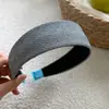 Diadema Tejida Ancha de Moda para la Parte Superior Alta del Cráneo, Diadema para Lavarse la Cara, Pinza para el Cabello para Mujer, Nuevo Estilo 2026, Versátil para el Uso Diario, Accesorios para el Cabello de Uso Exterior