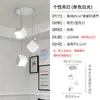 Lustre de Restaurante de Luxo Leve Moderno Simples Criativo Minimalista Novo Cubo Único Três Cabeças Pequeno Bar Mesa de Jantar Lâmpada